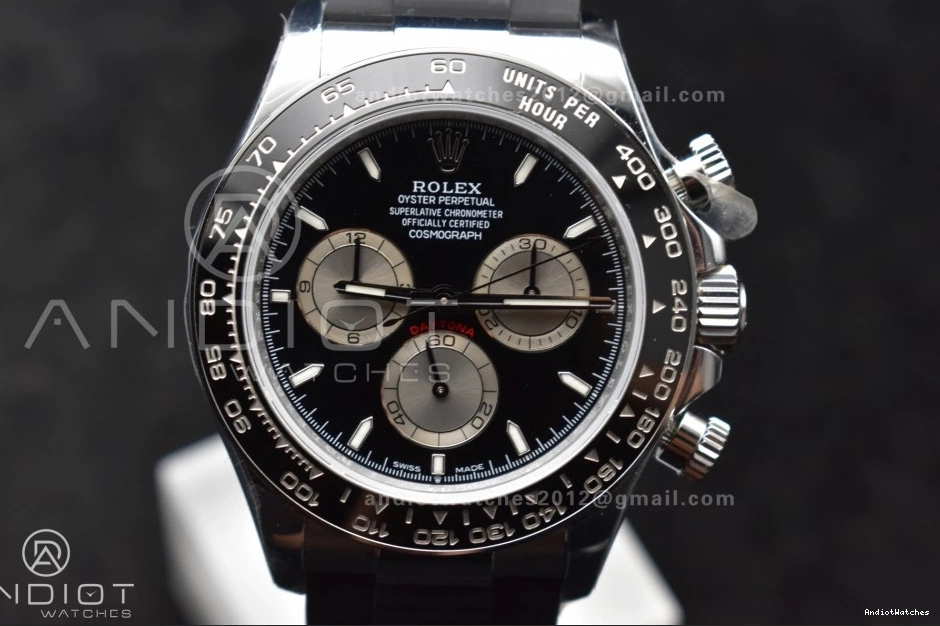on Minimalist Dial 126519 Black Oysterflex QF V6 Edition Daytona (Weighted) Silver Best SH4131 Strap 1:1 821 0503